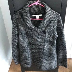 Max Studio Single Button Sweater Cardigan